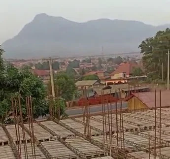 MARI BRA DEV school under construction, photograph published in 2023